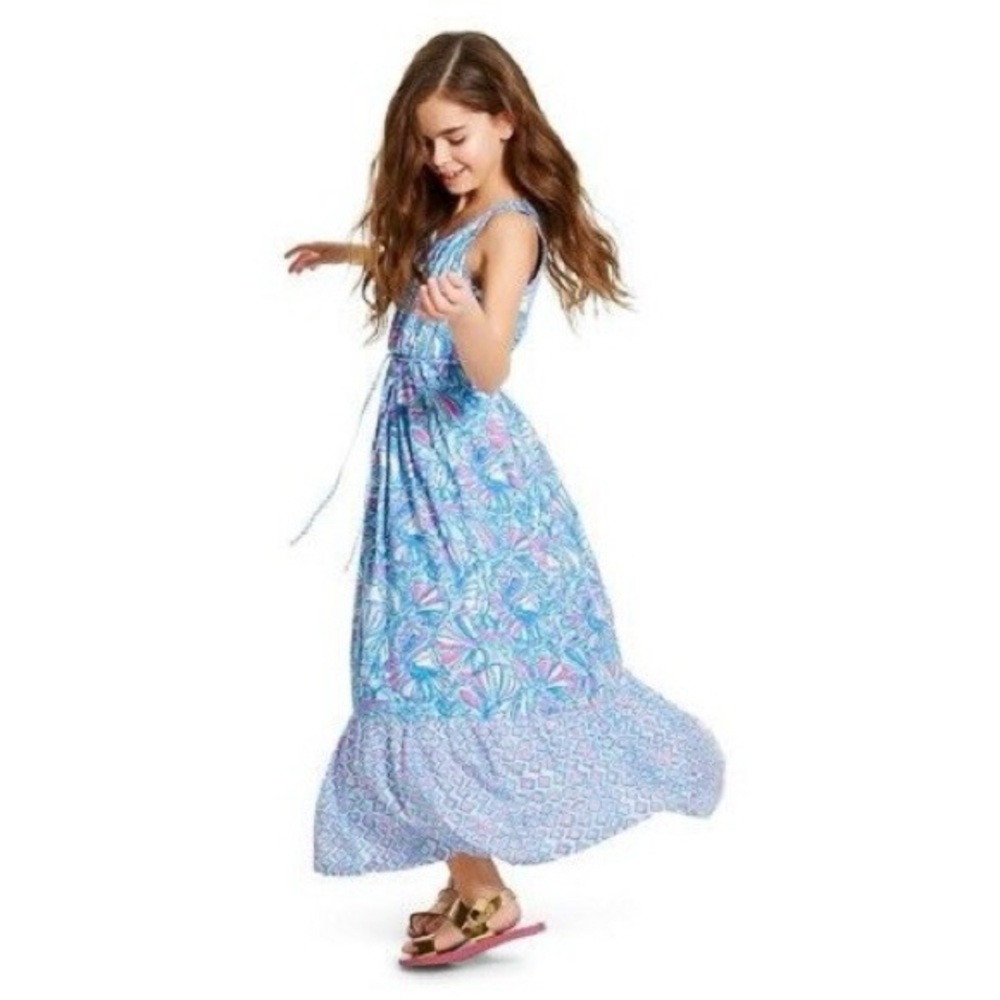 NWT Lilly Pulitzer For Target Girls Maxi Dress 20th Anniversary Collection